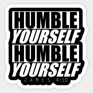 [P&P] Humble Yourself v2 Sticker